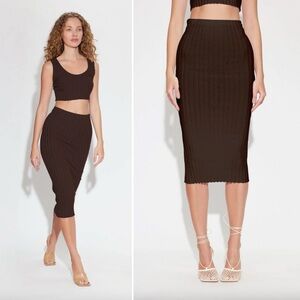 Cotton Citizen Capri Midi Skirt